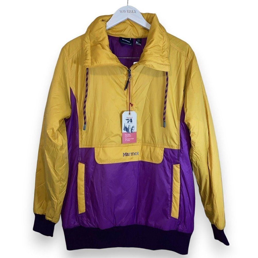 Marmot Lynx Insulated Anorak Golden Eye / Grape ‘74 Collection Women’s XL